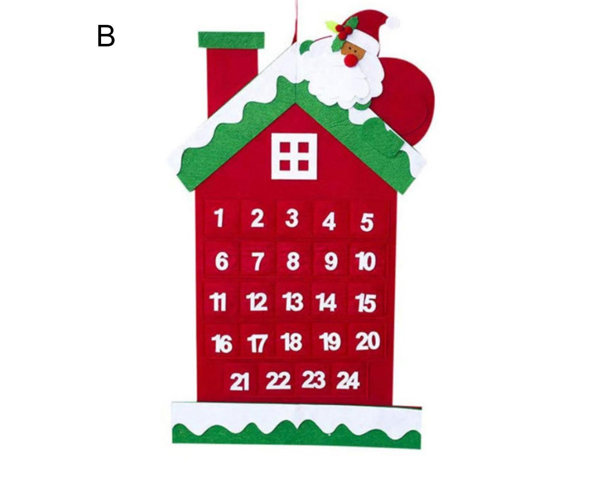 Xmas Tree Wall Calendar Fine Workmanship-B - Image 2