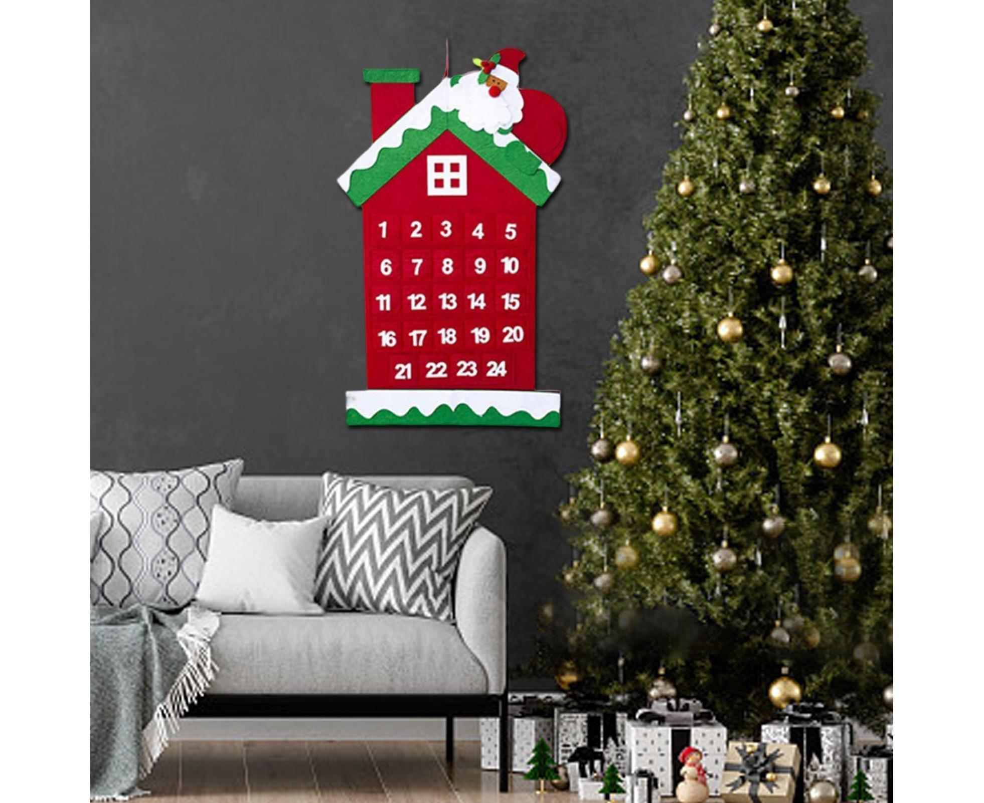 Xmas Tree Wall Calendar Fine Workmanship-B - Image 3