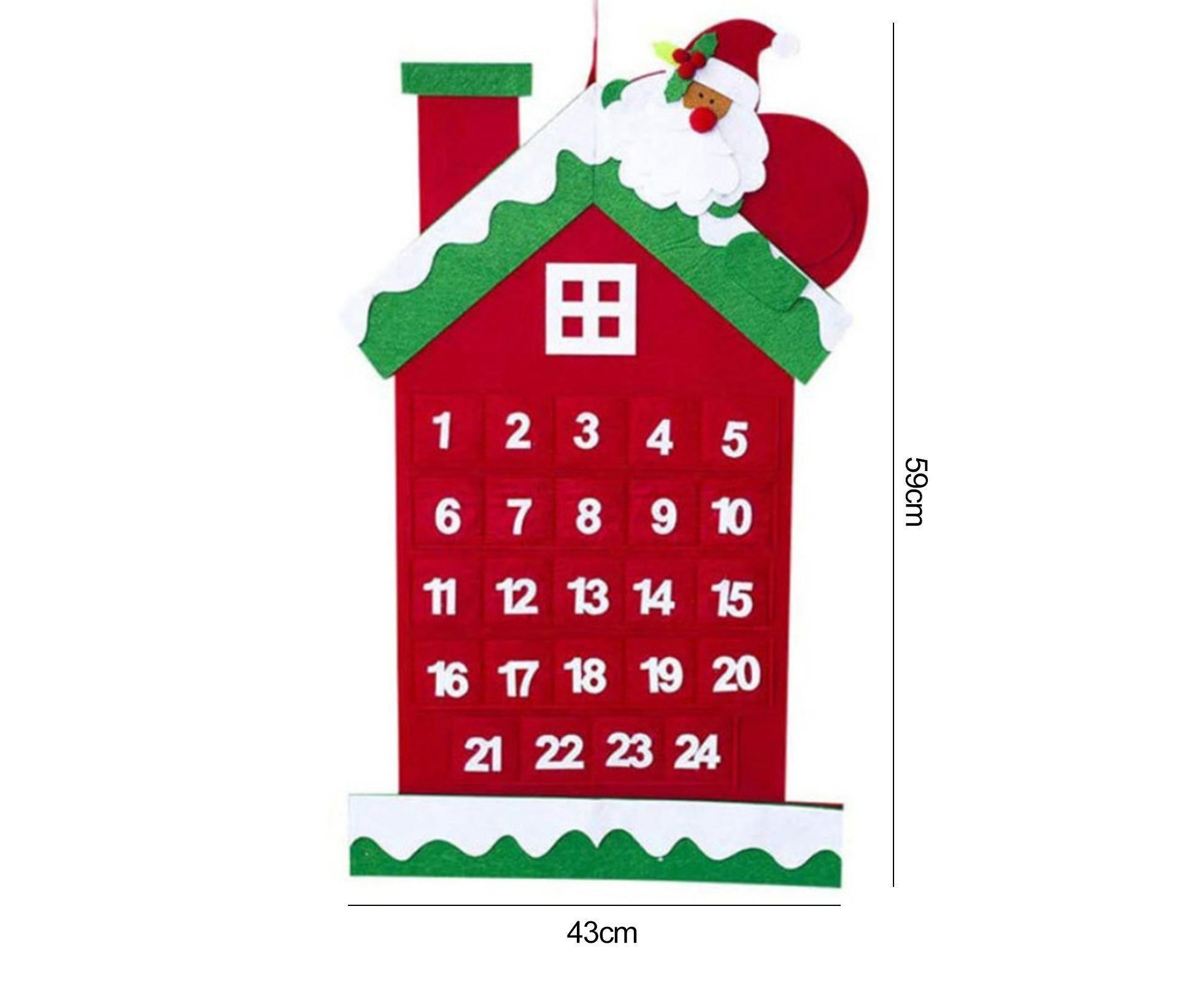 Xmas Tree Wall Calendar Fine Workmanship-B - Image 4
