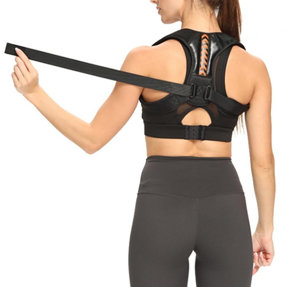 Posture Corrector Back Brace for Women and Men Adjustable Upper Shoulder Back Support Brace -Orange - Image 8