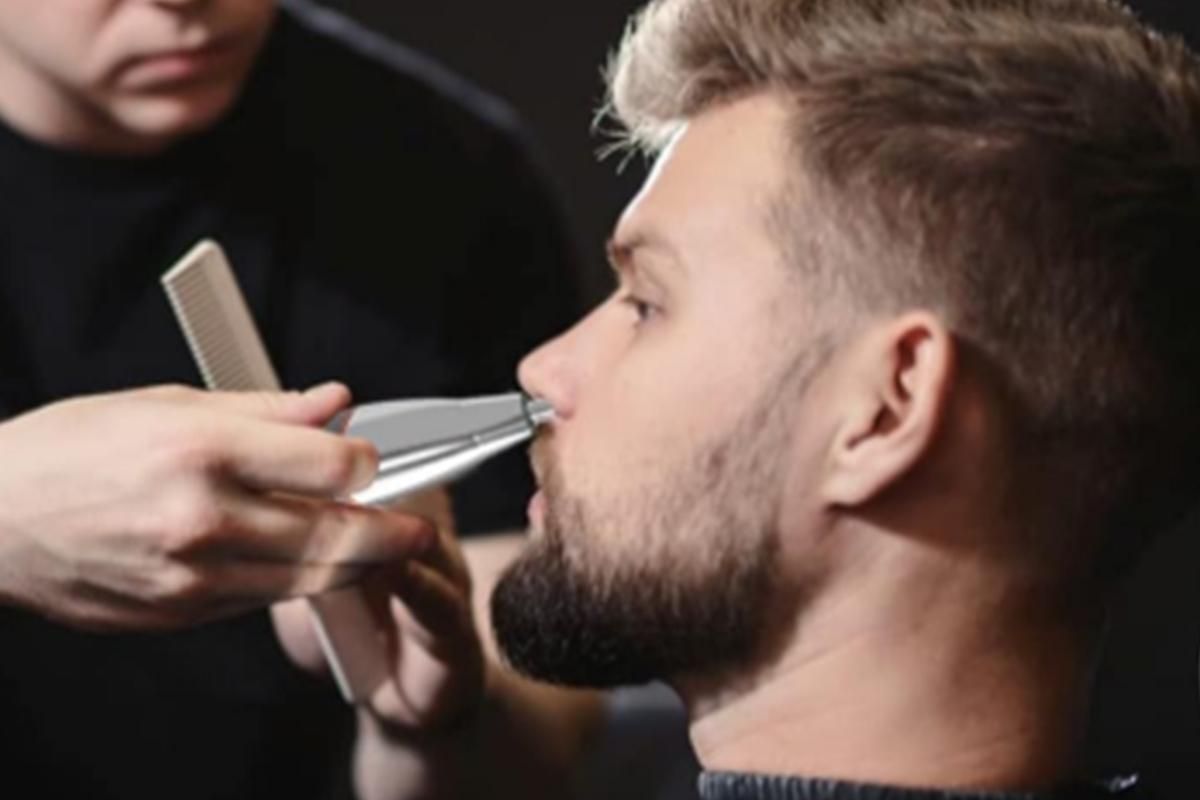 Professional Hair Clippers Trimmer Kit Washable Electric Razor Hair Trimmer For Men-Silver - Image 2