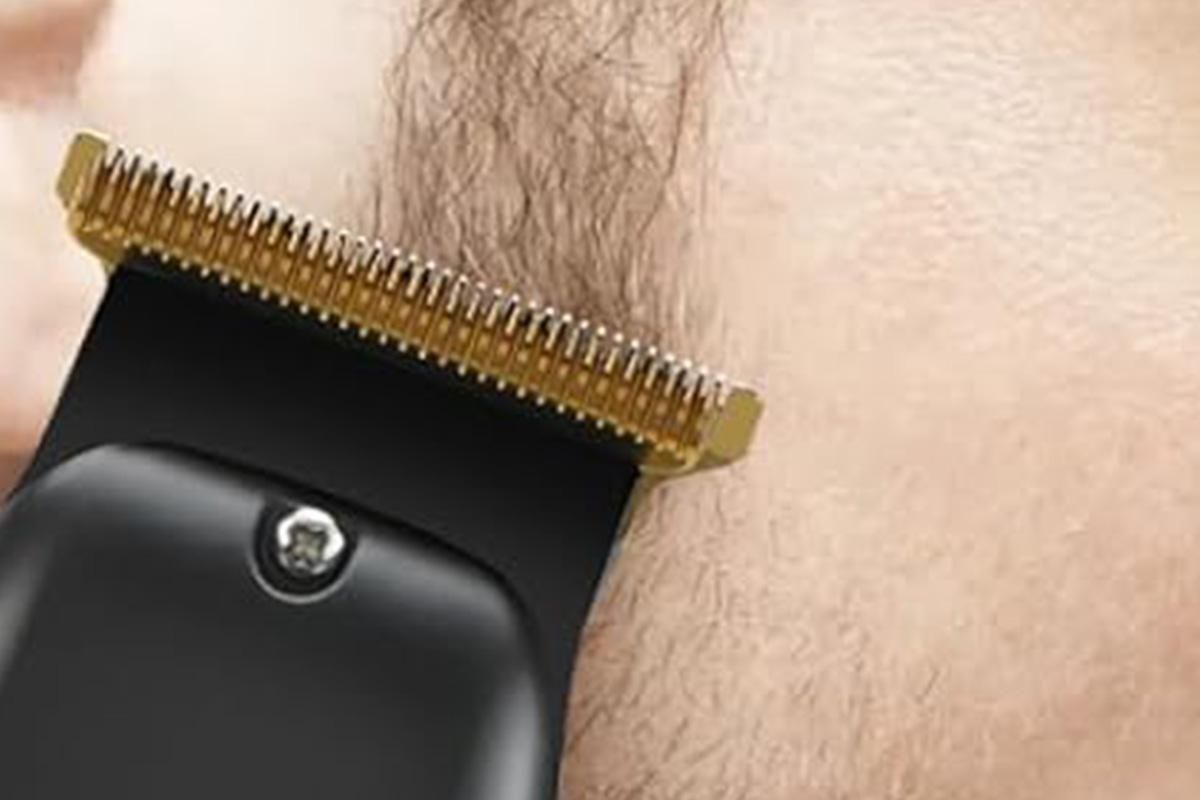 Rechargeable Men Hair Clipper Wet Dry Use for Home Dorm Barber Shop-Gold - Image 8