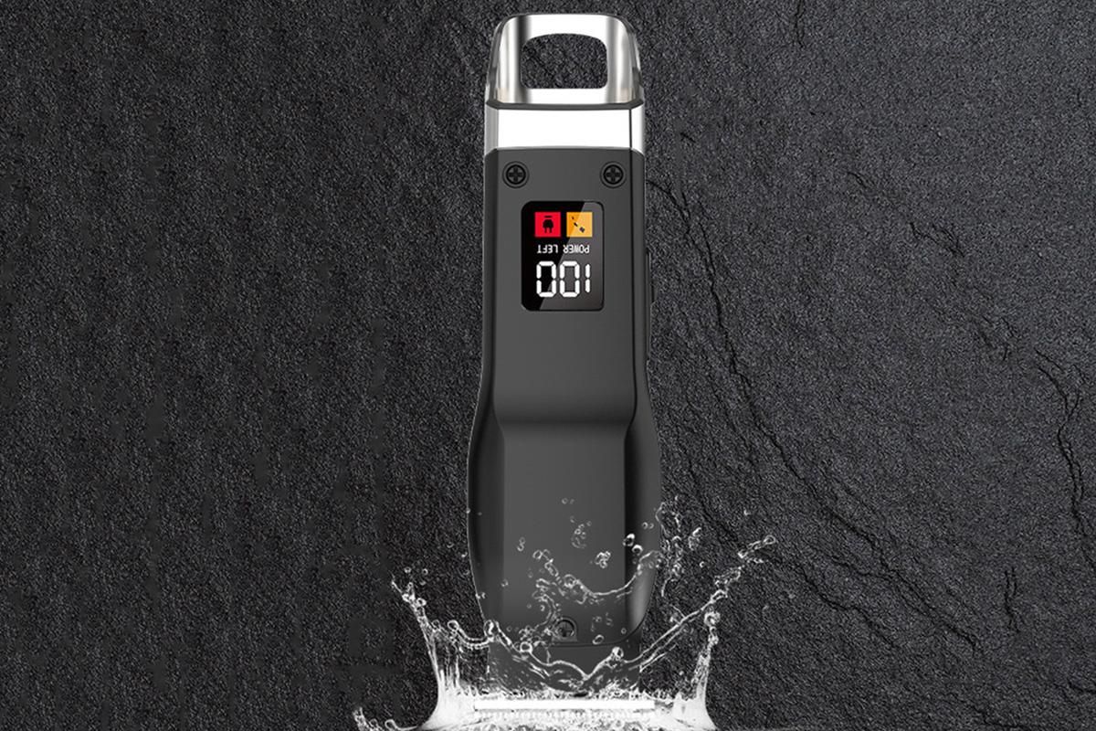 Rechargeable Men Hair Clipper Wet Dry Use for Home Dorm Barber Shop-Grey - Image 5