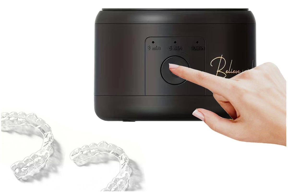 Retainer Cleaner Machine Dentures Cleaner for Guards - Image 3