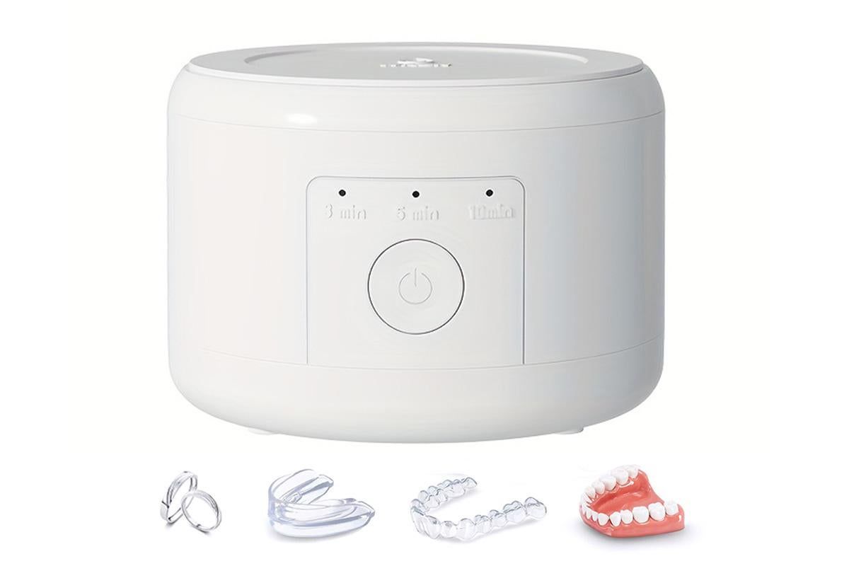 Retainer Cleaner Machine Dentures Cleaner for Guards - Image 8