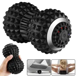 Vibrating Roller Massager Electric Massage Ball Back Foot Muscle Pain Relief-Black - Image 8