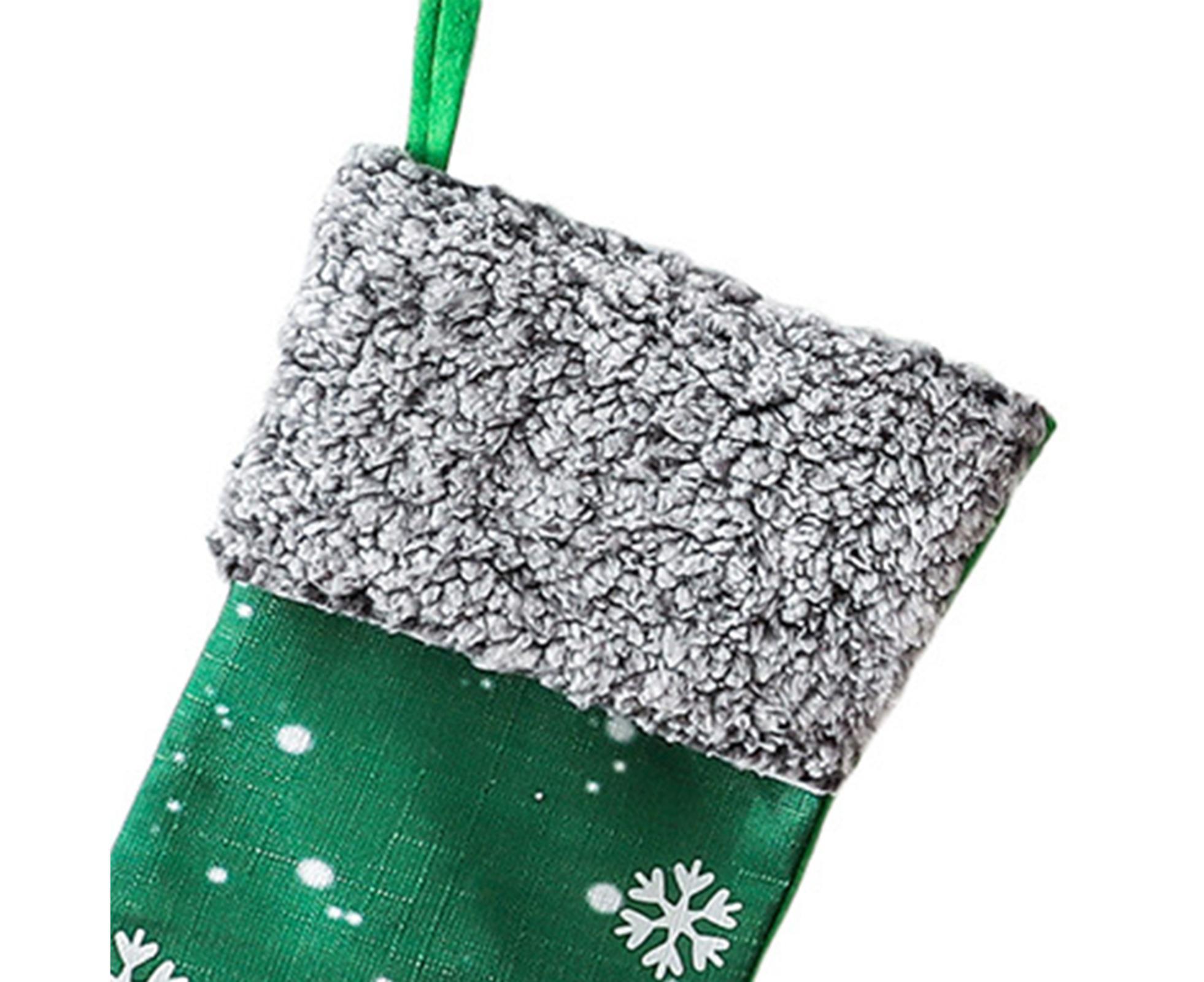 Non Woven Xmas Stocking No Face Dwarf-Green - Image 4