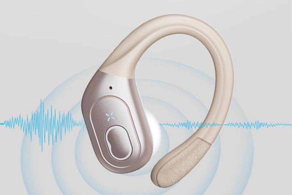 5.4 Bluetooth Earphones Wireless Earbuds Stereo Deep Bass Over Open-Ear Earphones-Rose Red - Image 5