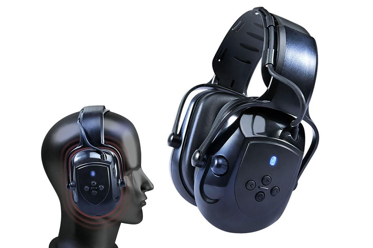 Bluetooth 5.0 Electronic Bluetooth Earmuff Noise Reduction Ear Muff - Image 1