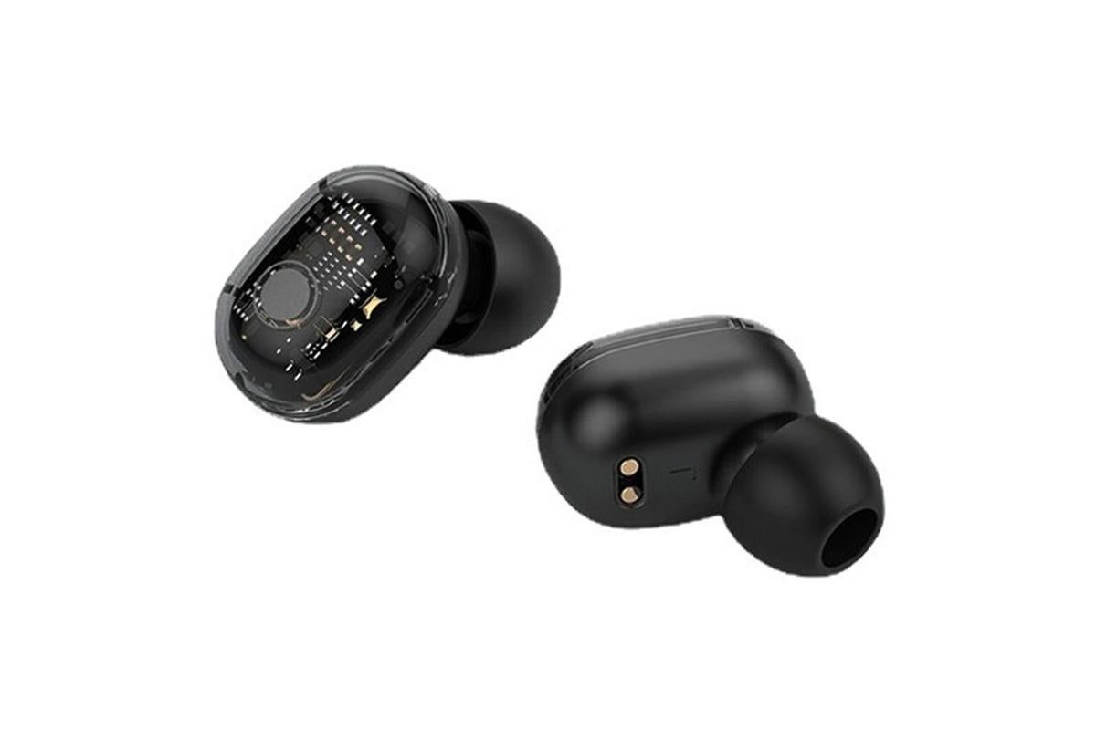 Bluetooth 5.1 Wireless Earbuds with LED Display IPX4 Waterproof Headphones-Black - Image 8