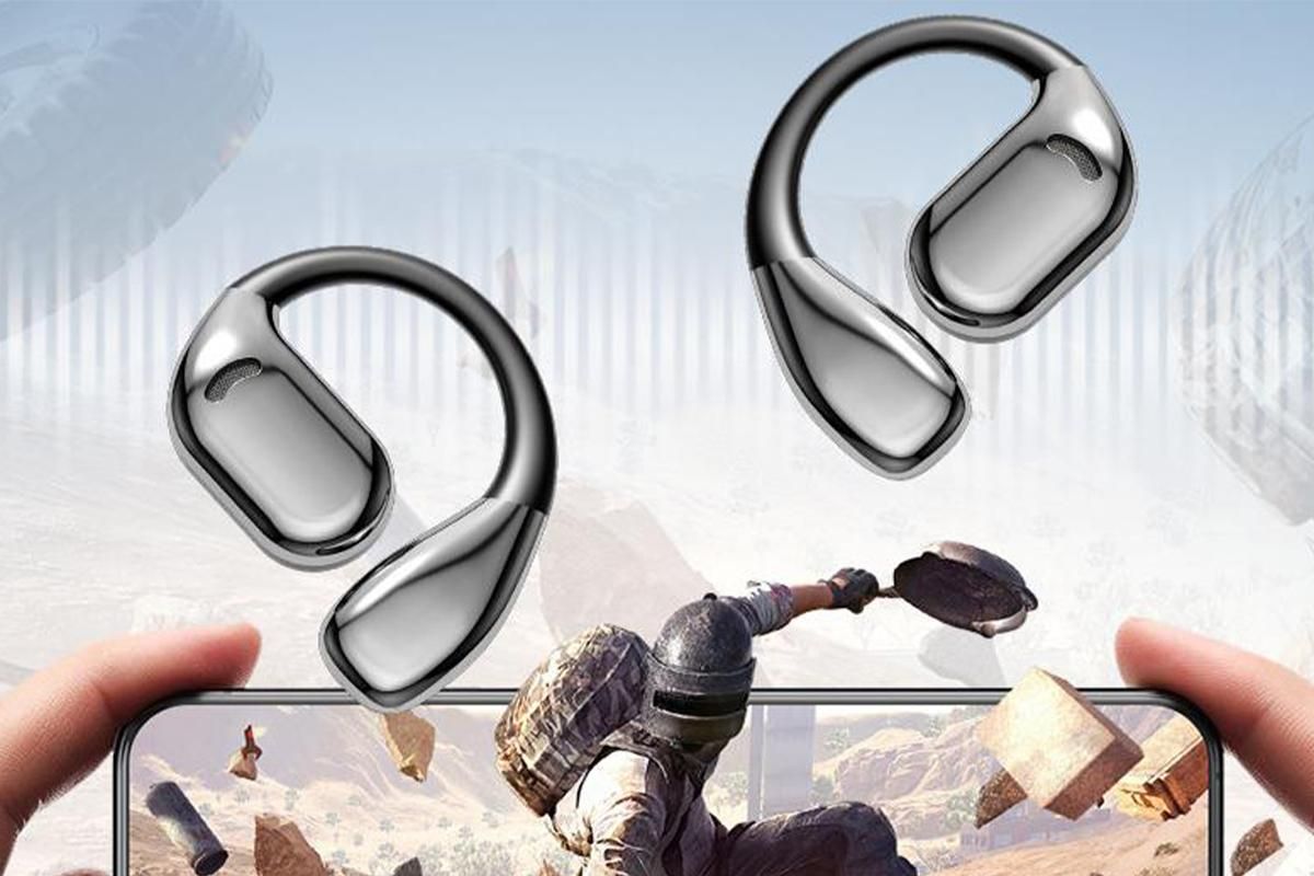 Bluetooth 5.4 Headphones TWS HiFi Stereo Earbuds Over Ear Ear Buds IP6 Waterproof Wireless Earphones LED Display Headset for Gym-Black - Image 5