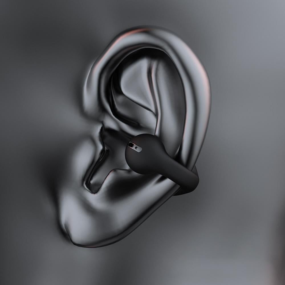 Bluetooth Ear Clip Wireless Headset Clip On Open Ear Earbuds for Sports-Black - Image 3