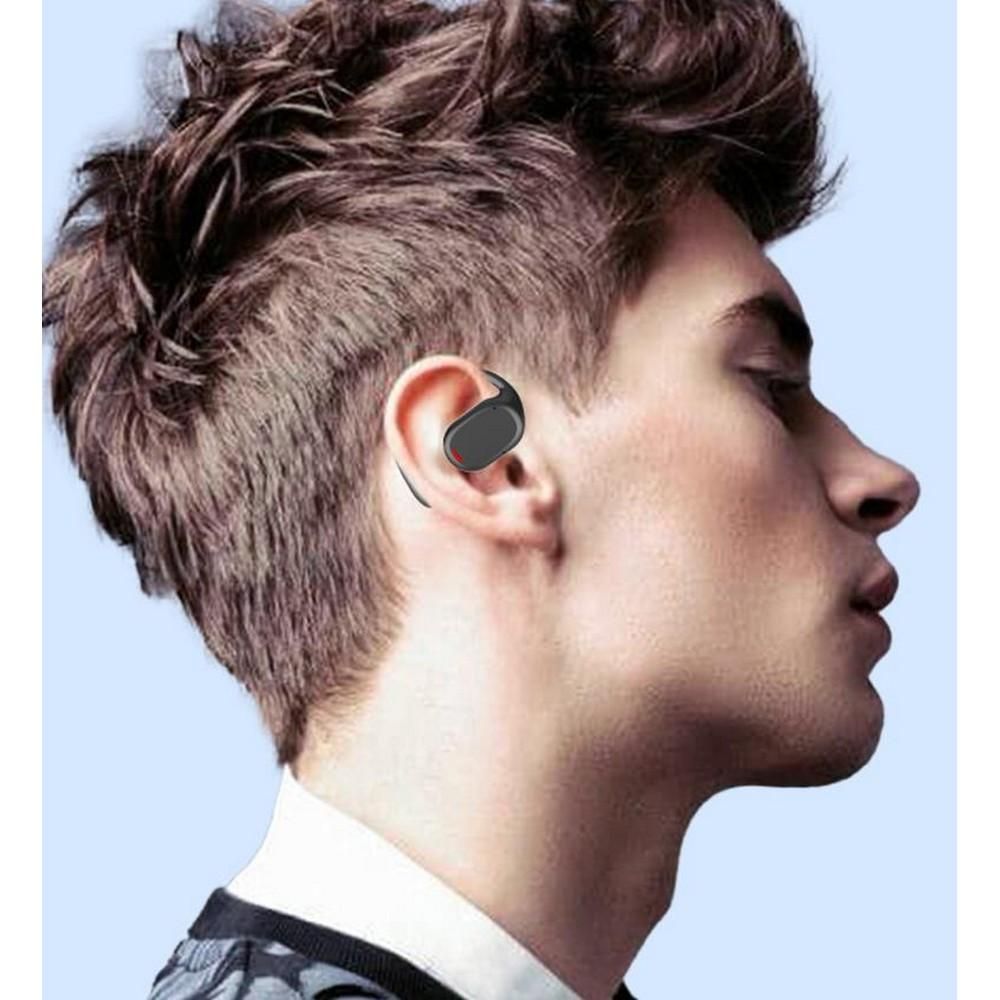 Bluetooth Earphones Wireless In-Ear Sports Stereo TWS Headphones Earhooks Ear-hanging Painless Wearing With Package -Black - Image 5