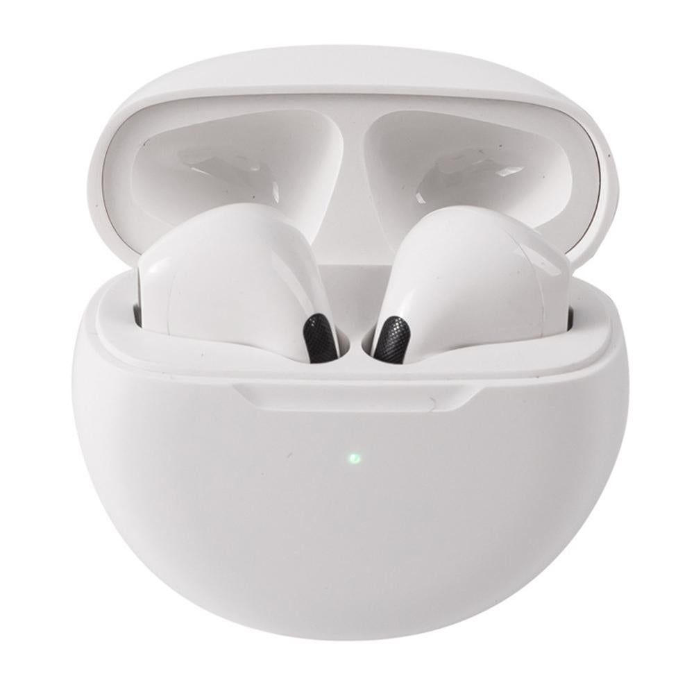 Bluetooth Headphones Wireless Earbuds Bluetooth Headphones Smartphone Compatible Wireless Earbuds with Charging Case for TV Smart Phone Computer Laptop Sports -White - Image 5