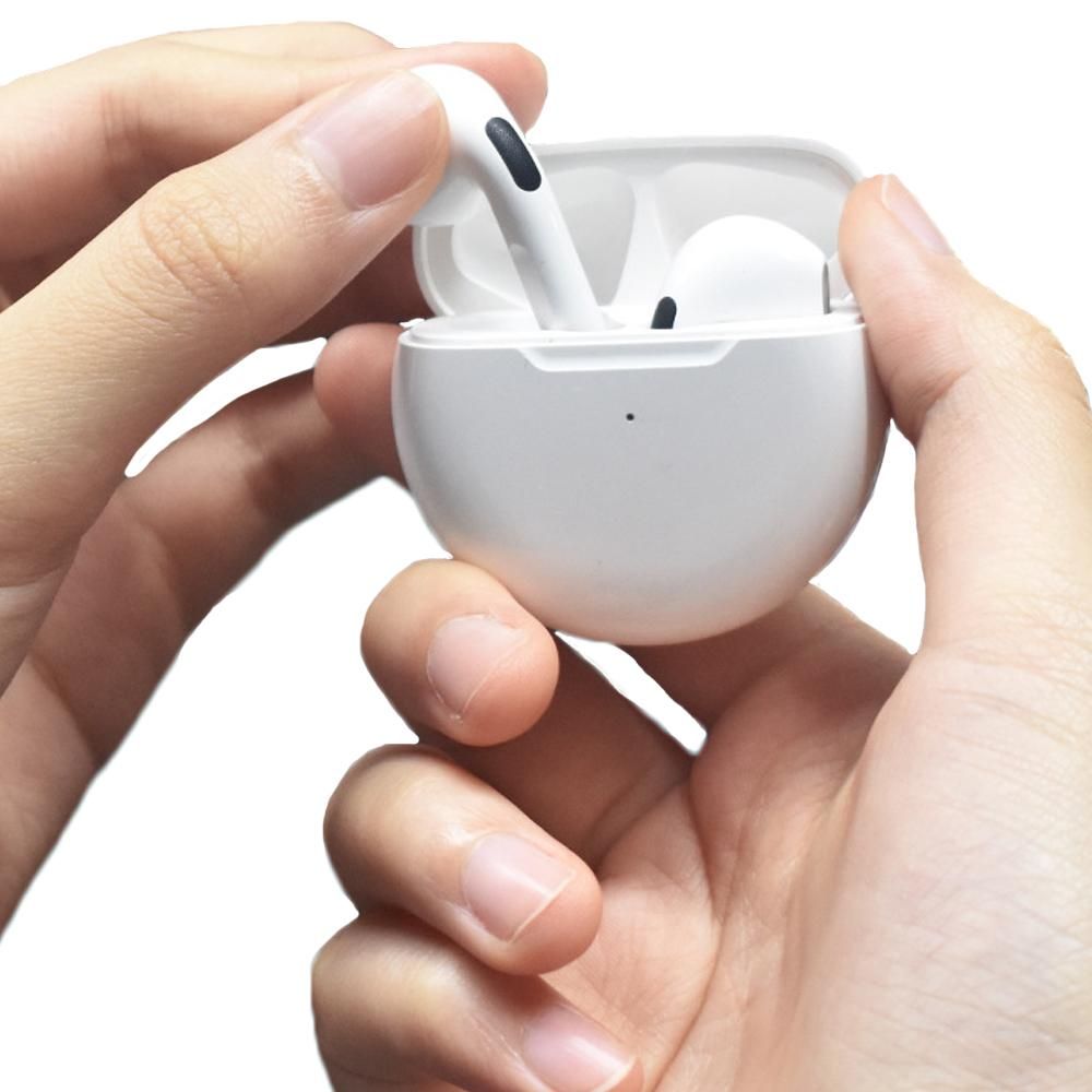 Bluetooth Headphones Wireless Earbuds Bluetooth Headphones Smartphone Compatible Wireless Earbuds with Charging Case for TV Smart Phone Computer Laptop Sports -White - Image 8