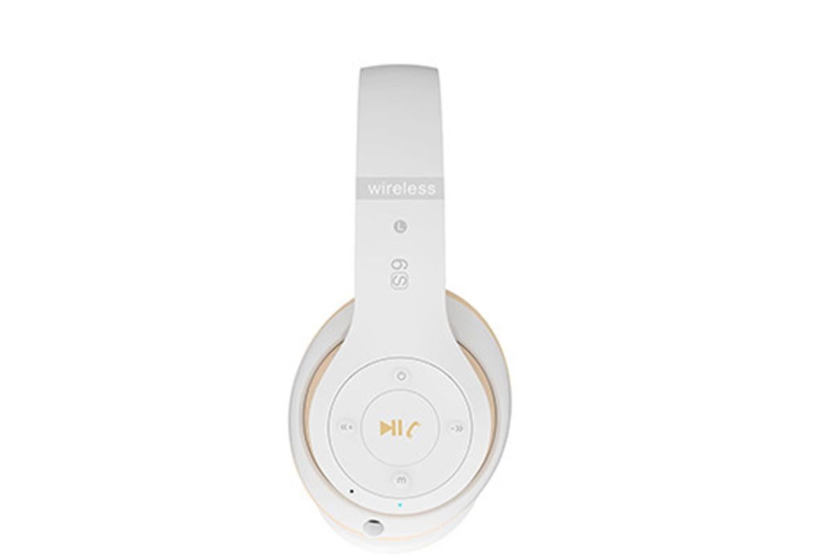 Bluetooth Headphones Over Ear HiFi Stereo Sound Wireless Headphones for Travel Work Cellphone-Pink - Image 2