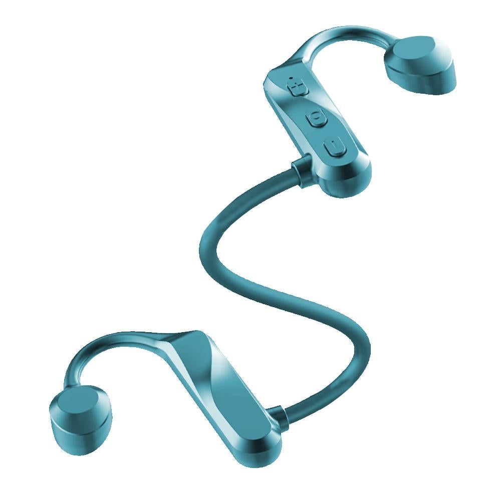 Bone Conduction Headphones Bone Conduction Headphones Wireless Bluetooth 5.0 Sweatproof Sport Earphone -Green - Image 5