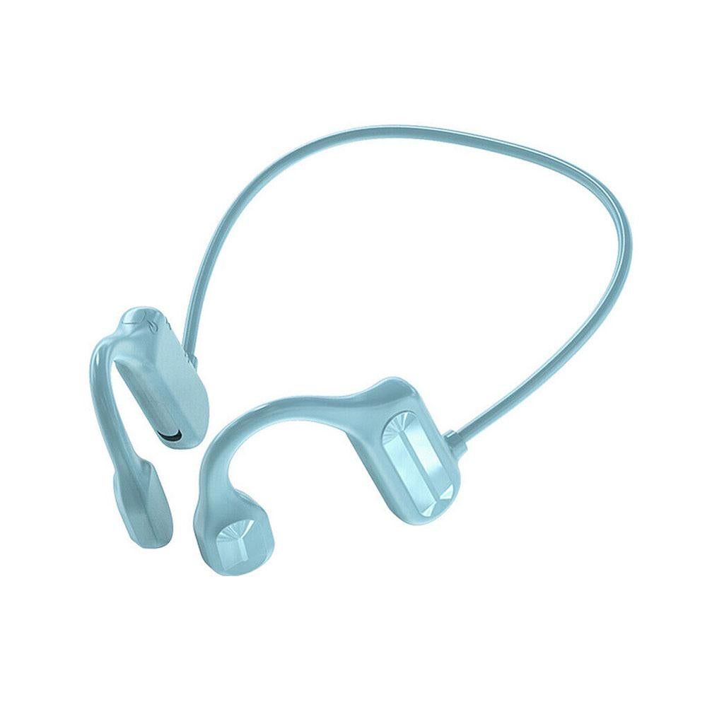 Bone Conduction Headphones Bone Conduction Bluetooth Earphones -Blue - Image 4