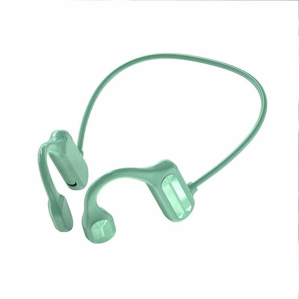 Bone Conduction Headphones Bone Conduction Bluetooth Earphones -Green - Image 6