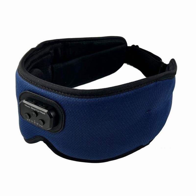 Sleep Mask Eye Mask White Noise Sleep Headphones Wireless 5.2 Bluetooth Music Sleeping Eye Mask -Black - Image 3