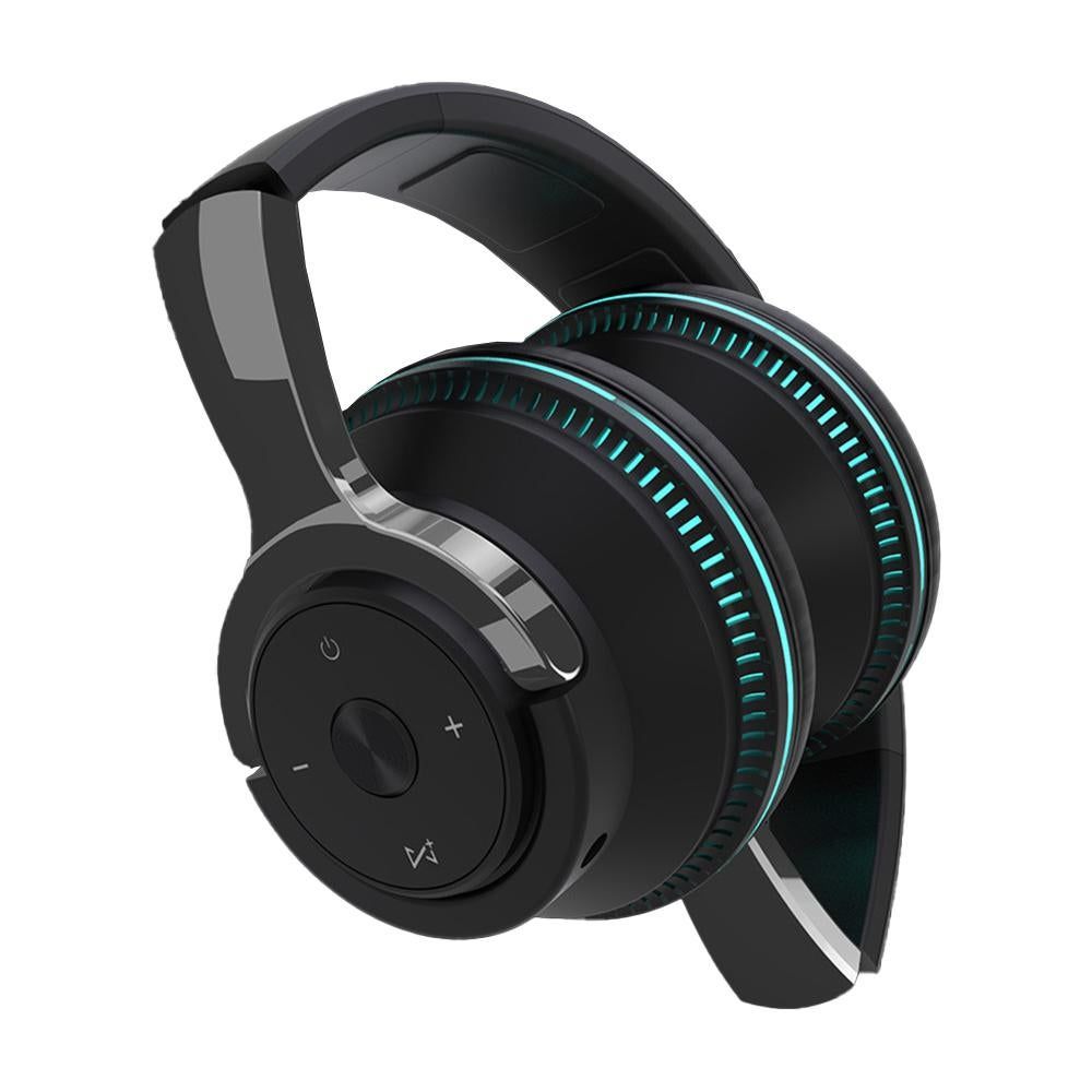 Wireless Bluetooth Headphones Over Ear Foldable Stereo Noise Cancelling Earphone for Travel Home Office -Black - Image 3