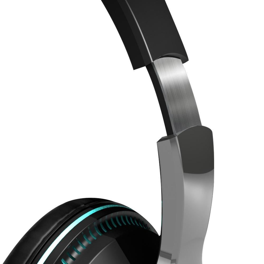 Wireless Bluetooth Headphones Over Ear Foldable Stereo Noise Cancelling Earphone for Travel Home Office -Black - Image 4