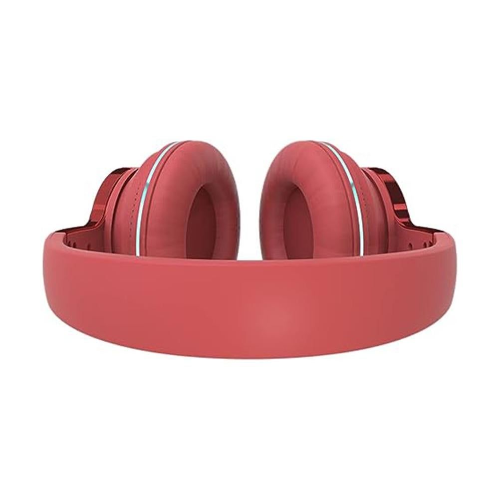 Wireless Bluetooth Headphones Over Ear Foldable Stereo Noise Cancelling Earphone for Travel Home Office -Red - Image 3