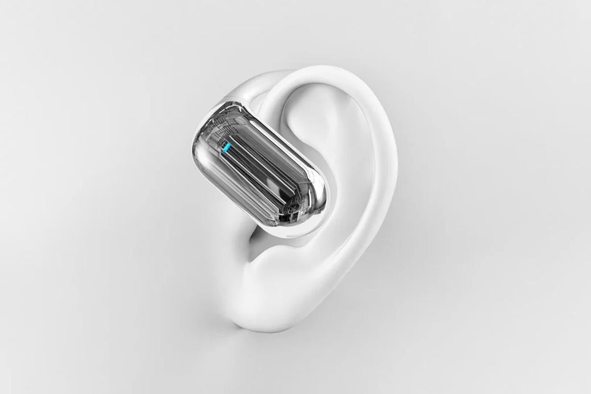 Wireless Earbud Bluetooth Compatible 5.4 Sports Earhook Earphone Earbuds-White - Image 3