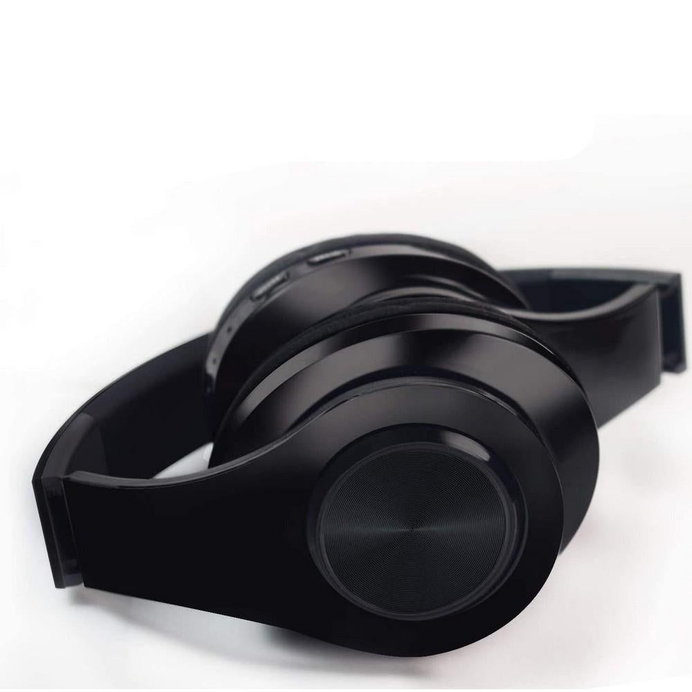 Wireless Headphones Wireless Earbuds B39 LED Light Up Foldable Headset Bluetooth 5.0 Stereo Headphones Built in Microphone -Black - Image 5
