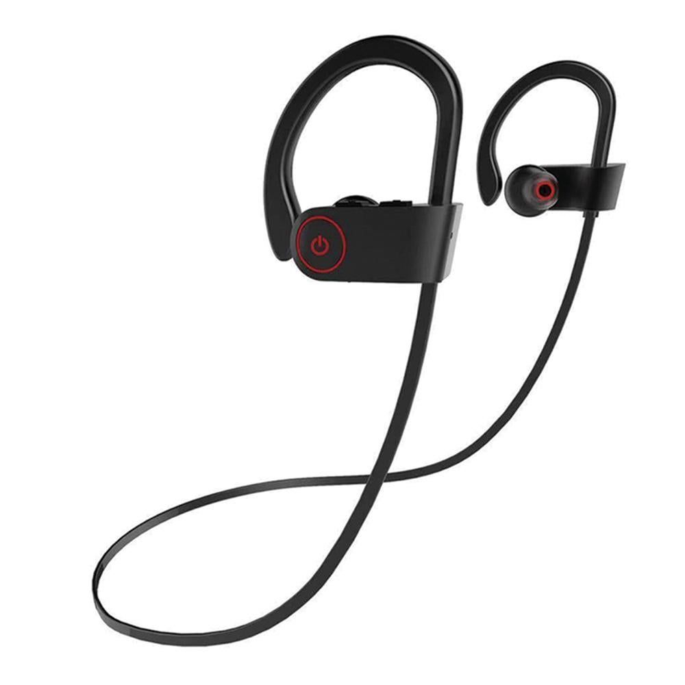 Wireless Headphones Wireless Earbuds Bluetooth 5.0 Wireless Headphones Running Sports Ear Hanging Headphones -Black - Image 5