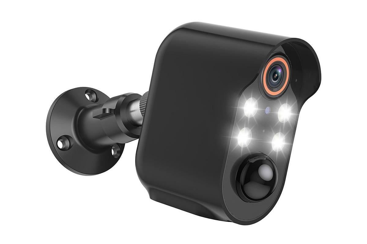 Wireless Security Camera with AI Motion Detection Real Time Notifications Waterproof -Black - Image 1