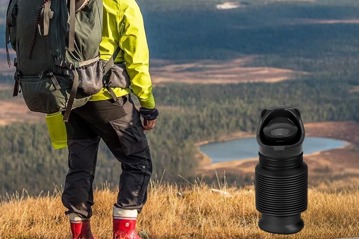 2Pcs 750ml Pee Bottles Collapsible Urine Bottle Car Pee Bottle-Black - Image 7
