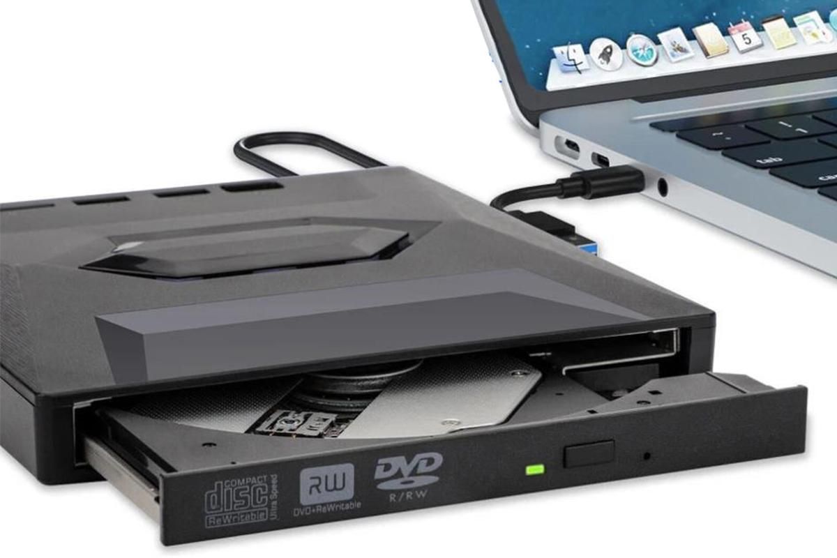 7 in 1 External CD DVD Drive USB3.0 Type-C Writer Burner Player for Laptop Windows - Image 3