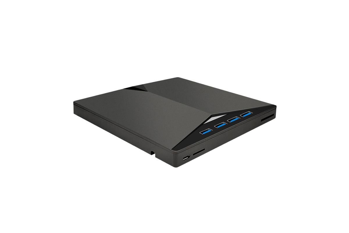 External CD/DVD Drive USB 3.0 Ultra-Slim Portable Burner Writer Compatible with Mac Os Windows 11 10 7 - Image 2