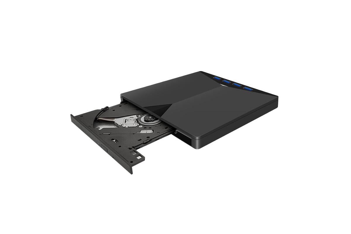 External CD/DVD Drive USB 3.0 Ultra-Slim Portable Burner Writer Compatible with Mac Os Windows 11 10 7 - Image 5