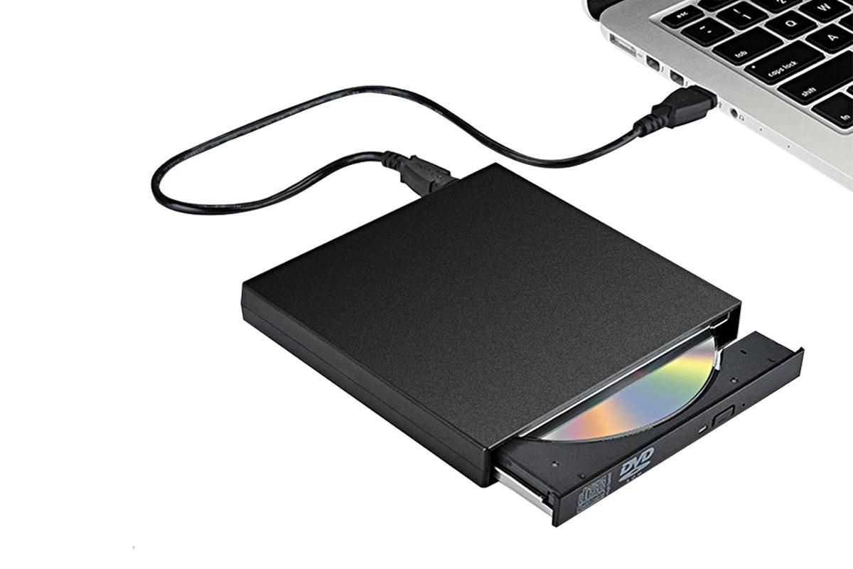 External CD RW Writer Player Protable USB 2.0 Drive for Laptop Notebook PC Desktop Computer-Black - Image 3