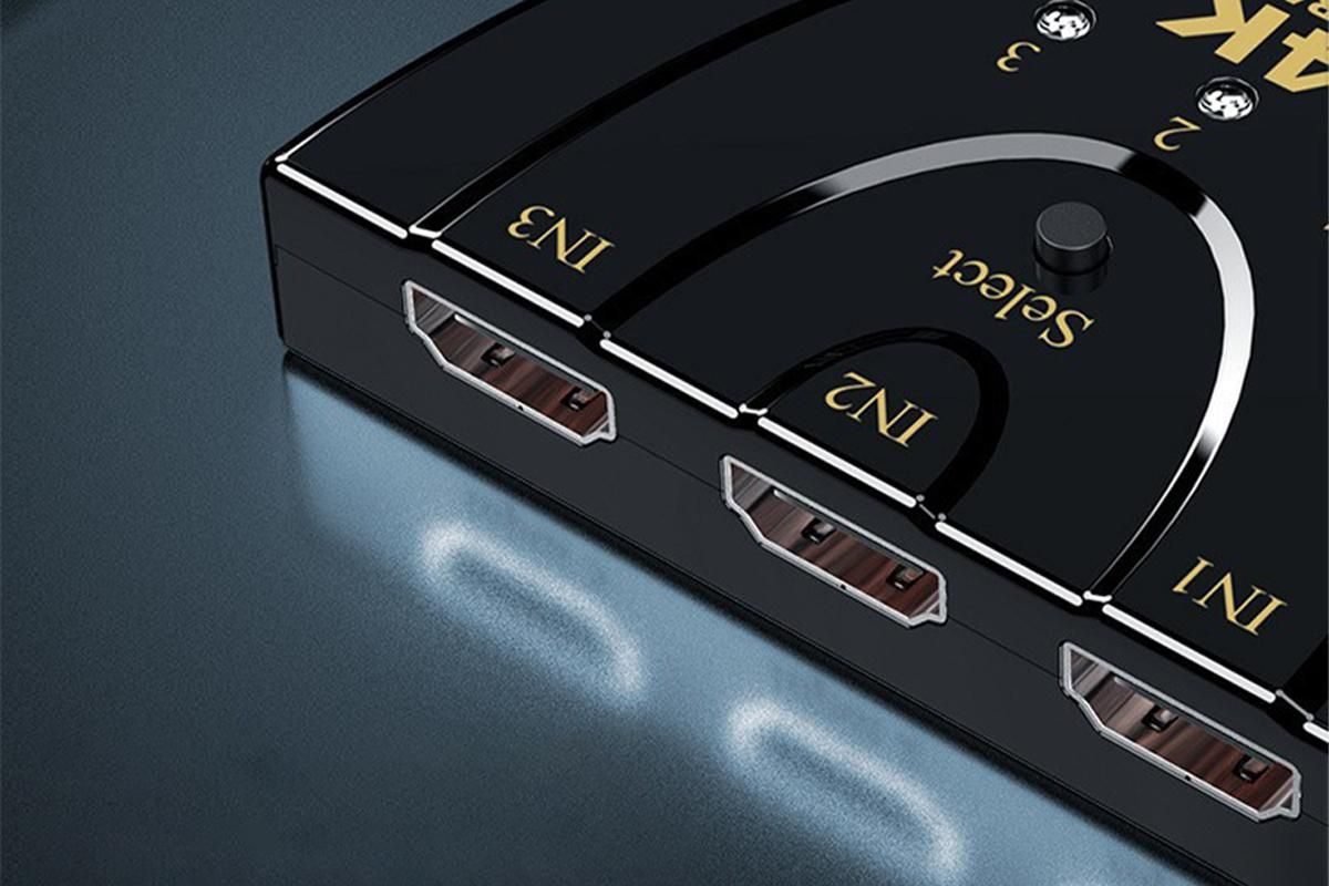 HDMI Splitter 1 in 3 out 4K Cable Adapter HDMI 3 Way Splitter for HDTV HD LCD - Image 3