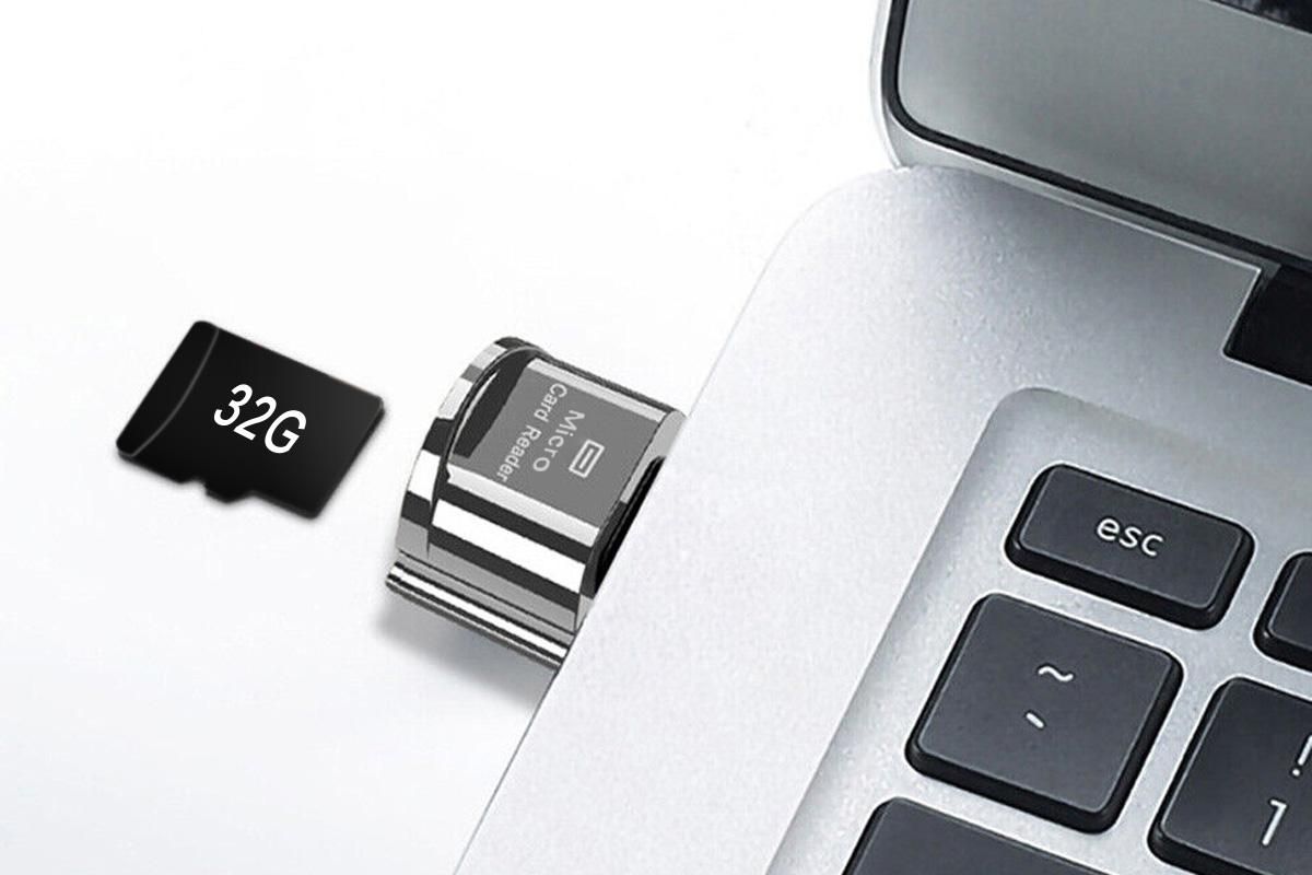 SD Card Reader for iPhone ipad Android Mac Camera Micro SD Card Reader -USB Port - Image 5