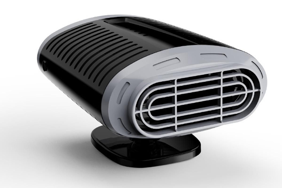 12V 150W Car warming device 360-degree Rotation Fast Heating Cooling Fan Defogger and Defroster - Image 2