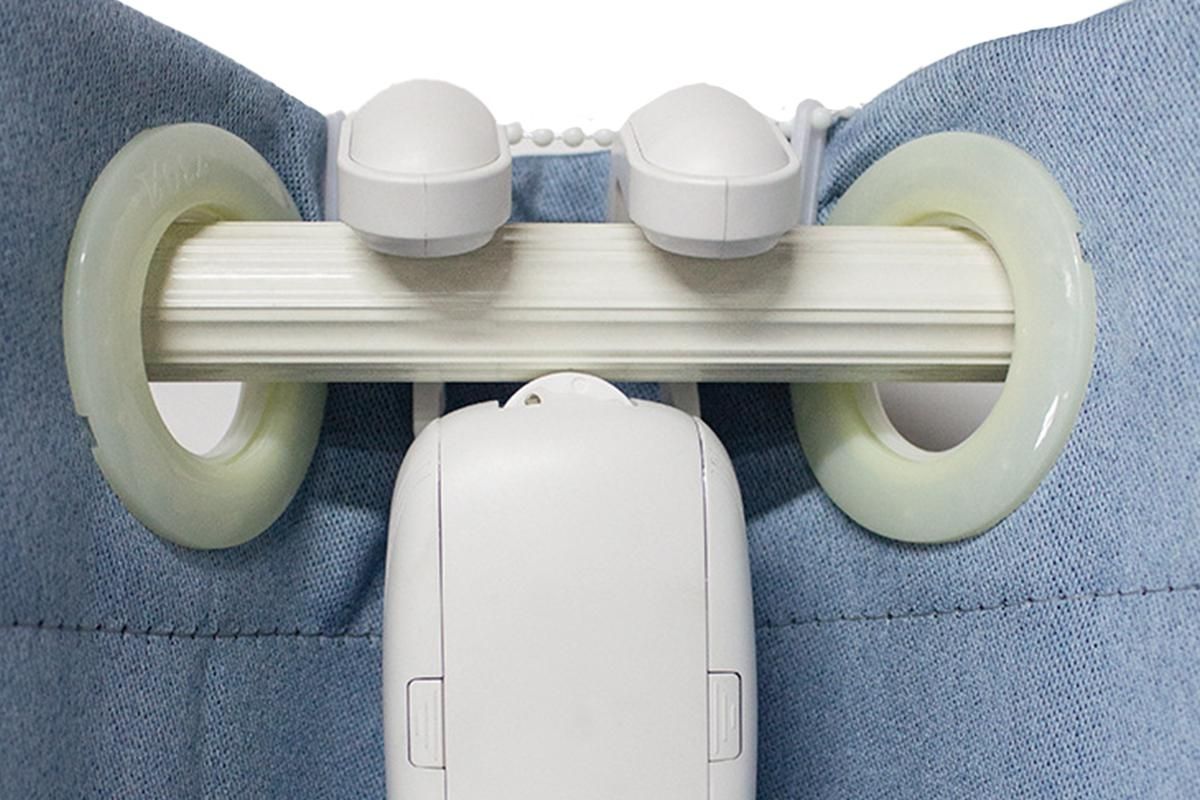 2Pcs Auto Curtains Opener Shower Drape Motor Switchbot Timer Wireless Smart Home Kit - Image 2