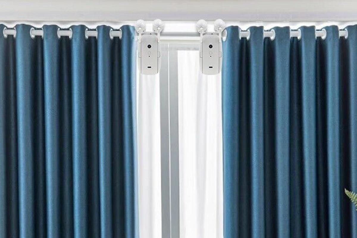 2Pcs Auto Curtains Opener Shower Drape Motor Switchbot Timer Wireless Smart Home Kit - Image 3