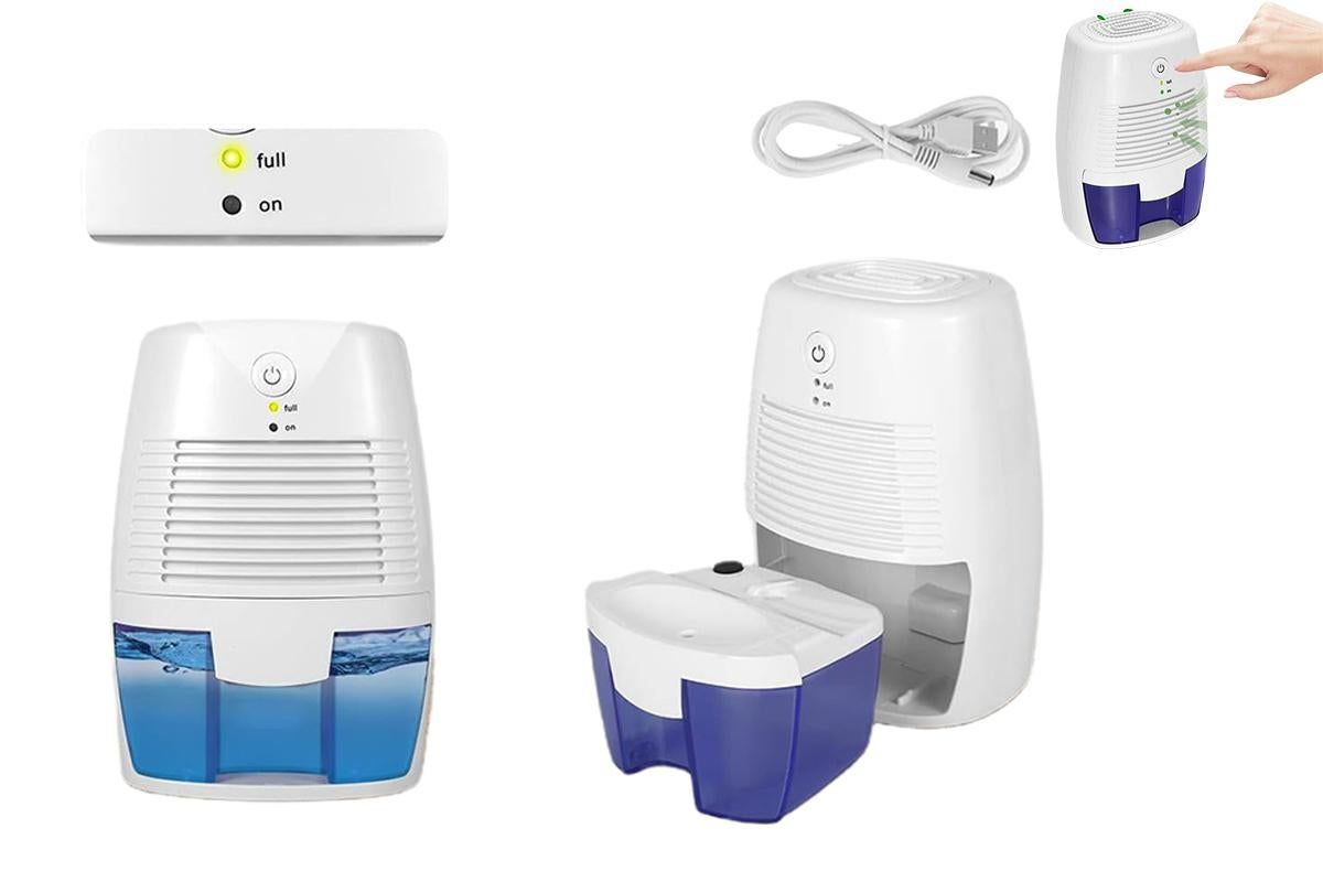 500Ml Portable Mini Dehumidifier Quiet Electric Dehumidifier Dryer For Bathroom - Image 1