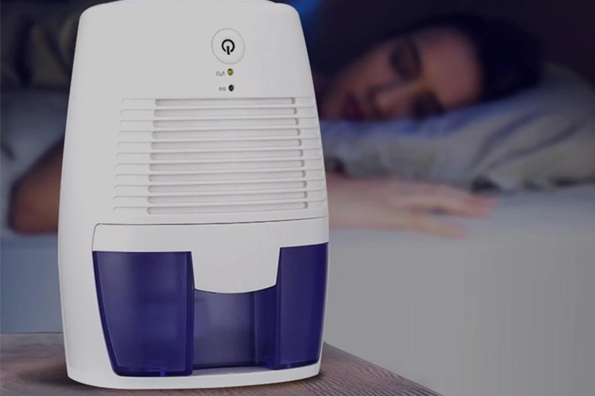 500Ml Portable Mini Dehumidifier Quiet Electric Dehumidifier Dryer For Bathroom - Image 2