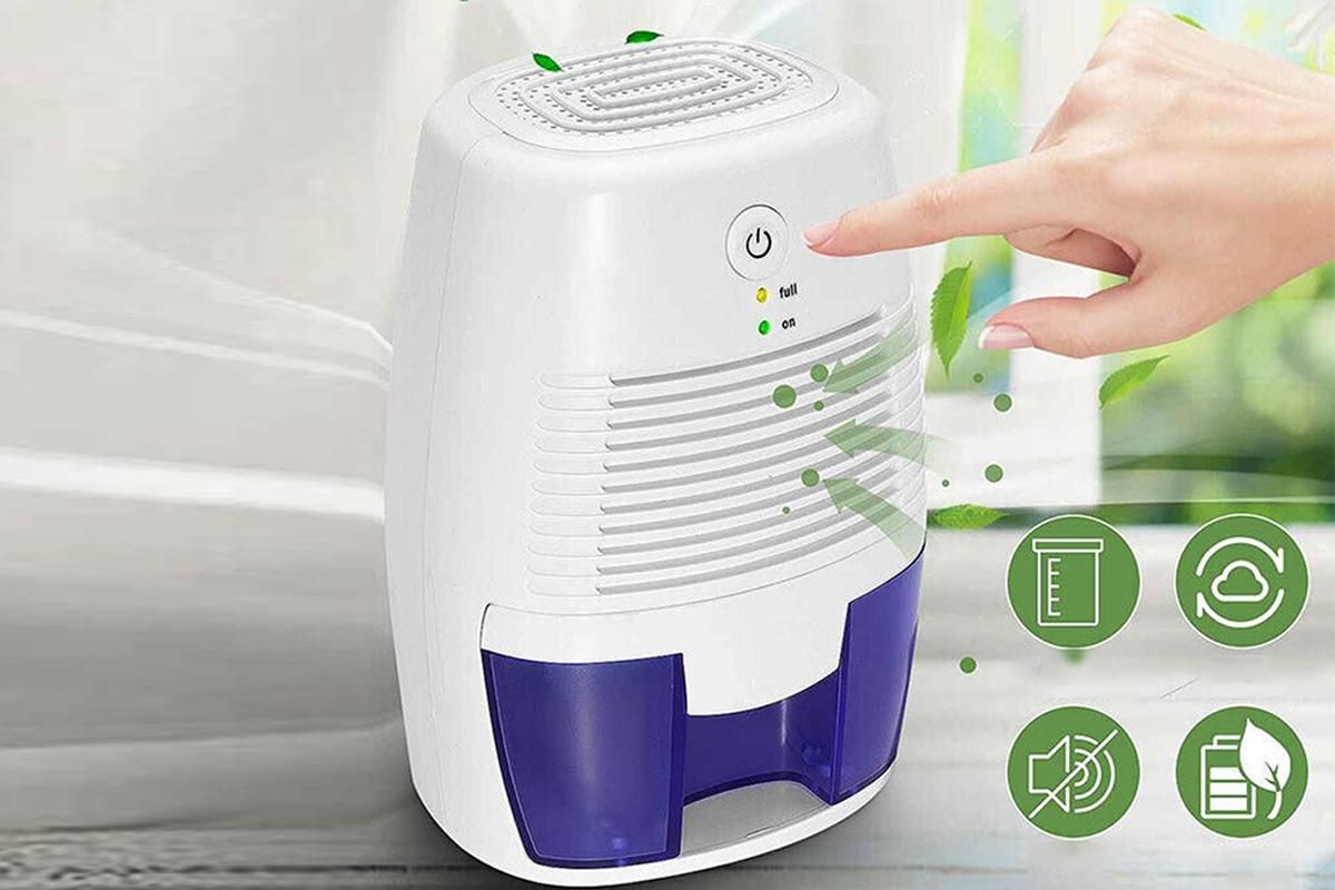 500Ml Portable Mini Dehumidifier Quiet Electric Dehumidifier Dryer For Bathroom - Image 3