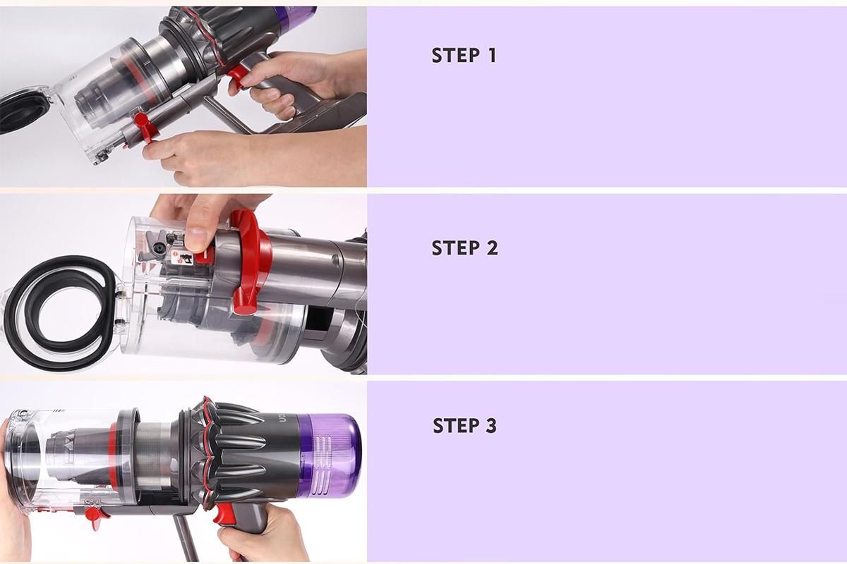 Dust Bin Replacement Compatible With Dyson V12 SlimV10 Vacuum Cleaner - Image 5