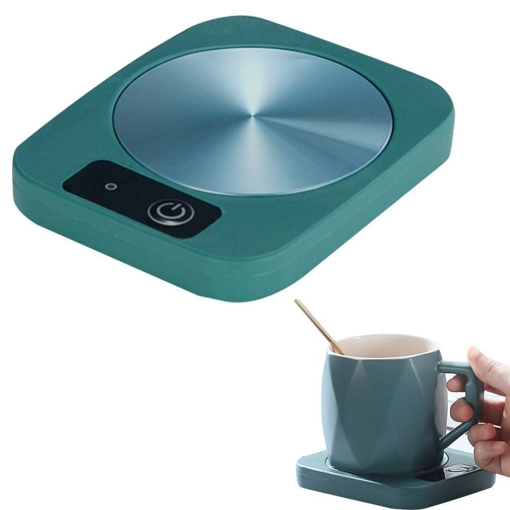 Electric Coffee Mug Warmer USB Cup With 3 Temp Settings-White - Image 7