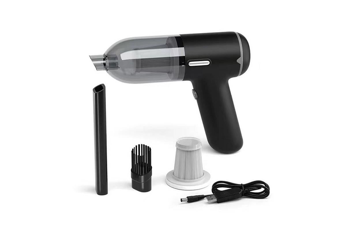 Handheld Car Vacuum Cleaner for Car Home Office Pet-Black - Image 1