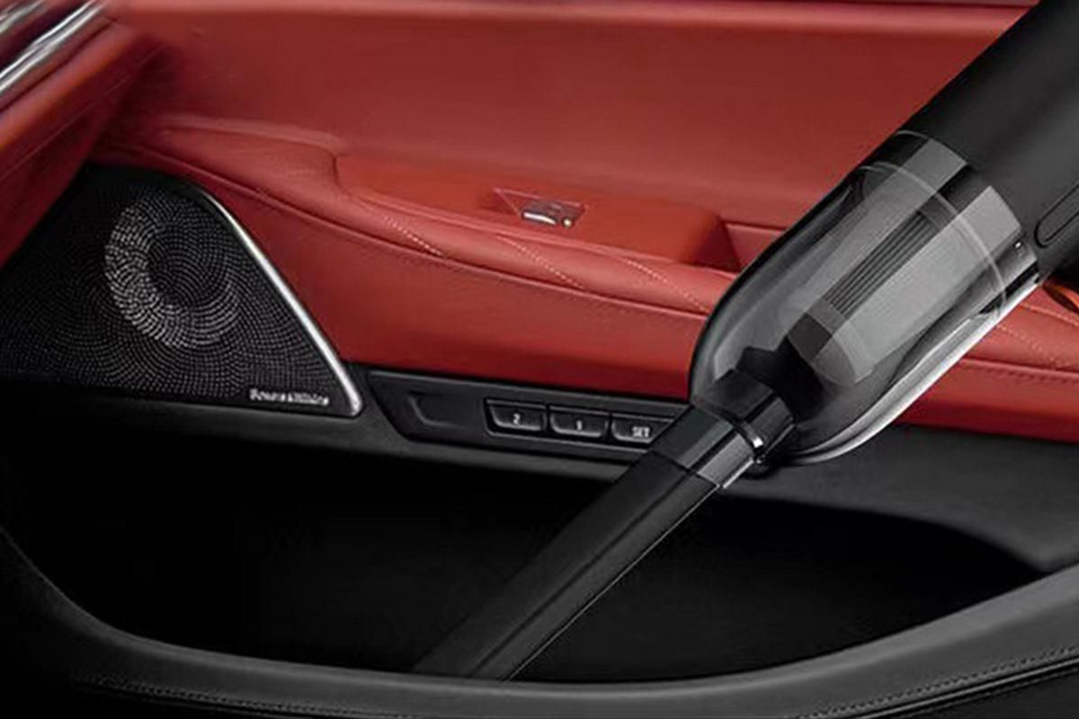 Handheld Car Vacuum Cleaner for Car Home Office Pet-Black - Image 3
