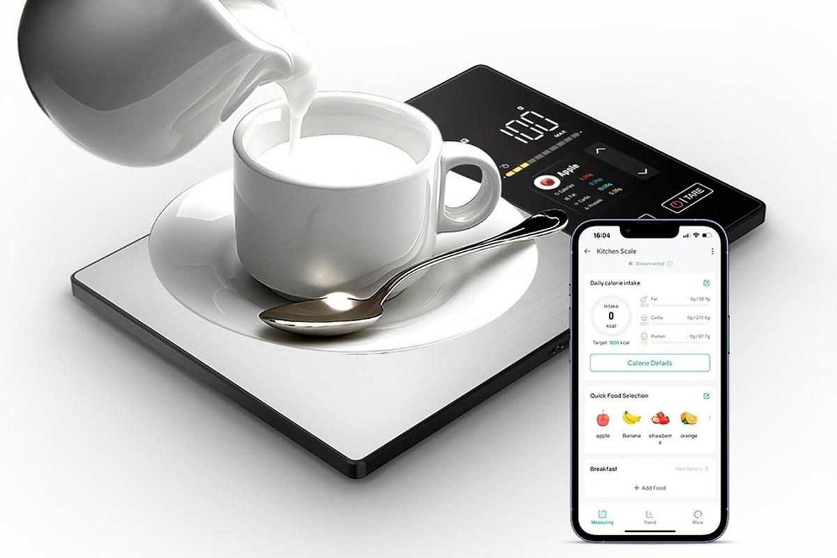 Kitchen Scale with Bluetooth App Nutrition Tracker High Precision Food Scale - Image 1