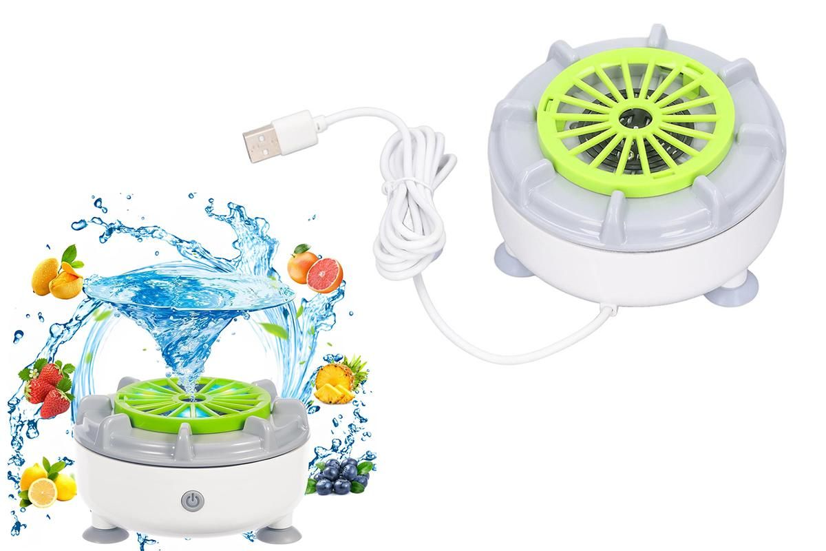 Mini USB Ultrasonic Dishwasher for Dishware Fruit Vegetable - Image 1